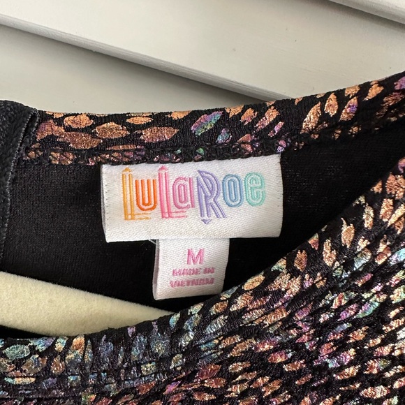 Metallic LulaRoe Dress Size M - Picture 4 of 4